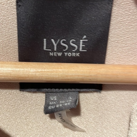 LYSSE Saffron Dress In Bone Crepe - Picture 4 of 8